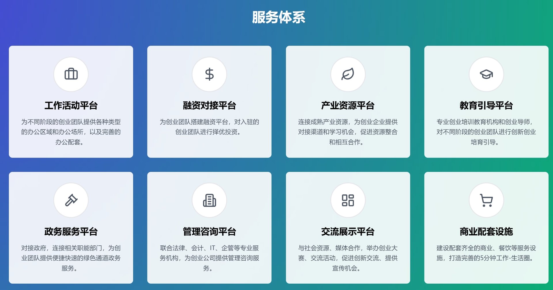 一站式科创服务与投融资对接平台